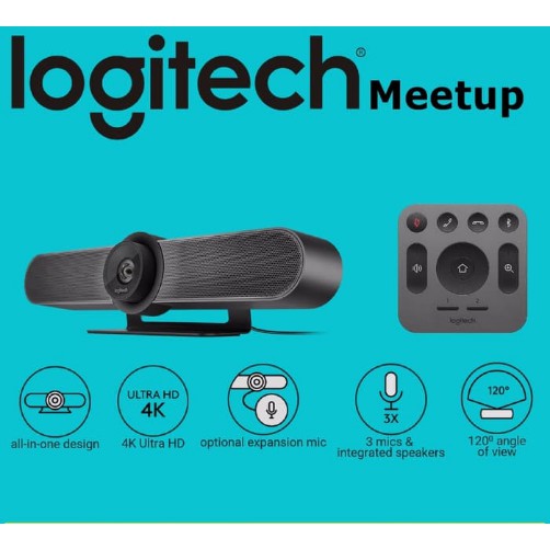Logitech MeetUp Video Conference Camera