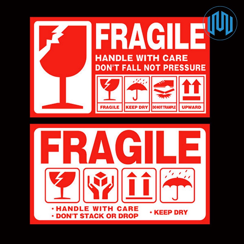 Jual Stiker Fragile Label Pecah Belah Sticker Fragile Shopee Indonesia 5736