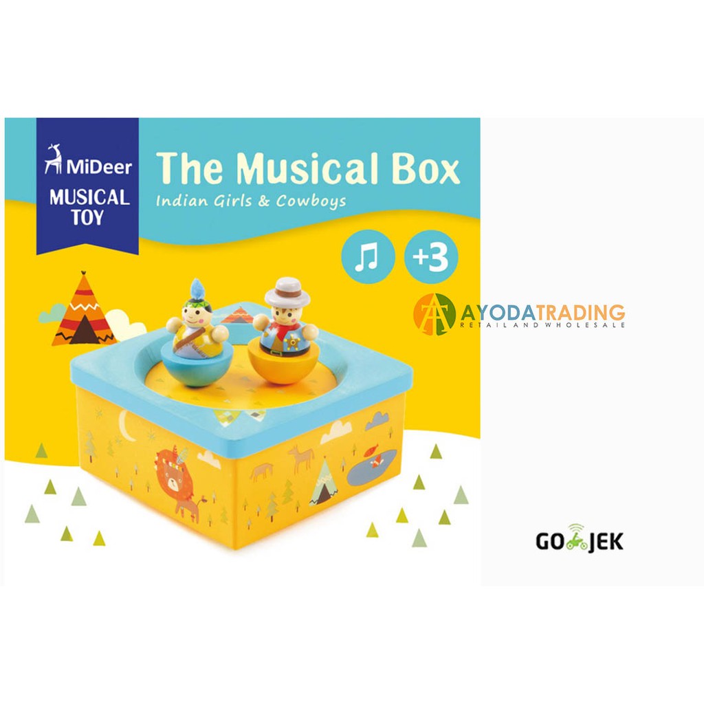 Music Box Hadiah Bayi Satu Bulan Mainan Bayi