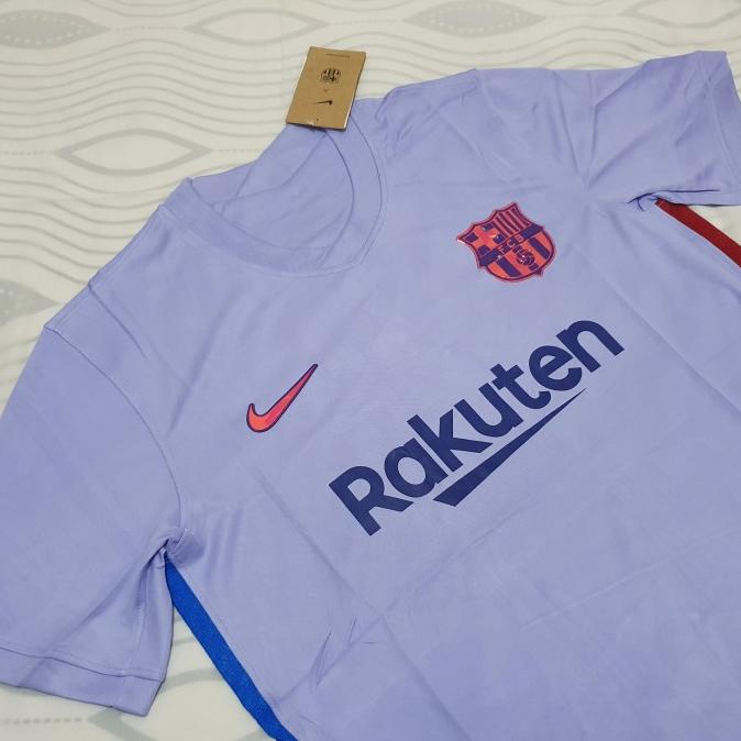 Jersey Barcelona Away 2021 2022 Jersey Grade Ori Thailand Baju Bola Jersey Barca Away 2022