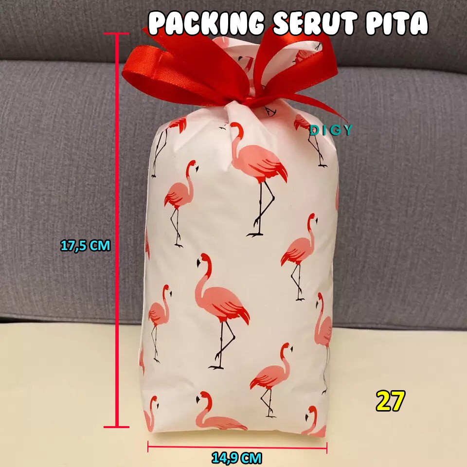 [ 20 PCS ] Promo Murah Packing Serut Plastik Serut Pita untuk Cookies Kue Coklat