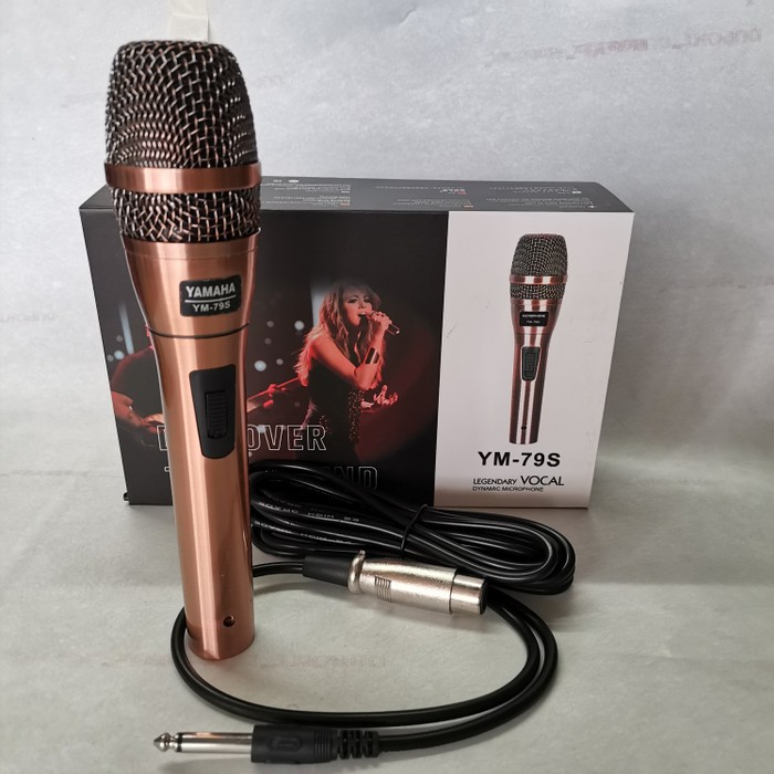 Microphone Yamaha YM 79S Mic Kabel Vocal