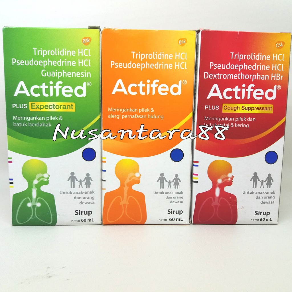 Actifed Syrup 60 ml