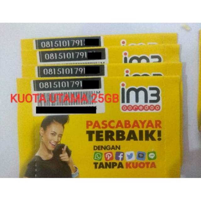 PROMO HOT DEALS KARTU PERDANA INDOSAT 25GB