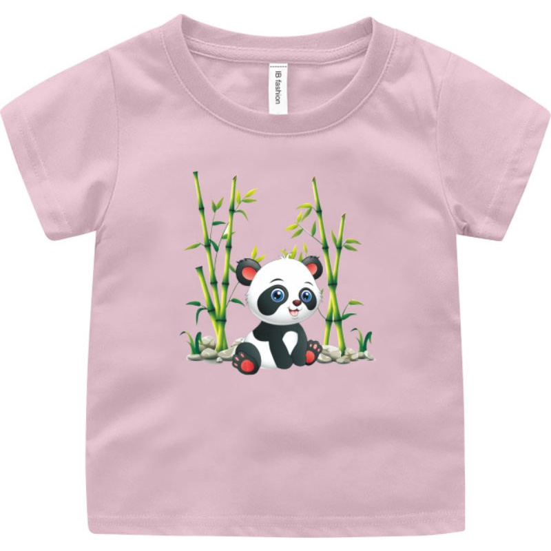 ((IB))KAOS ANAK2 UNISEX/PANDA DIGITAL SABLON