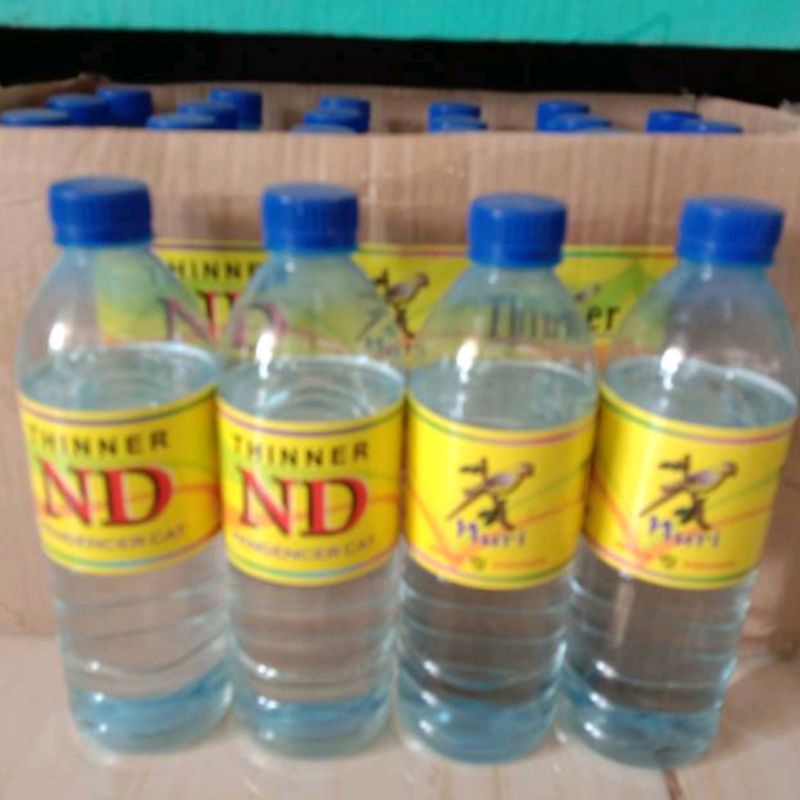 thiner botol ND  thinner  pengencer cat