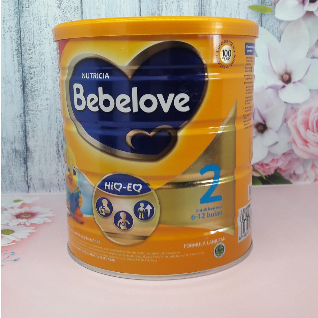 Bebelove 2 usia 6-12 bln Kemasan Kaleng 800gr