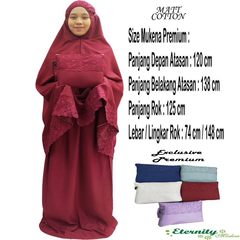 Mukena Bordir Rukaiyah Mukena JUMBO Mukena ETERNITY premium Terbaru