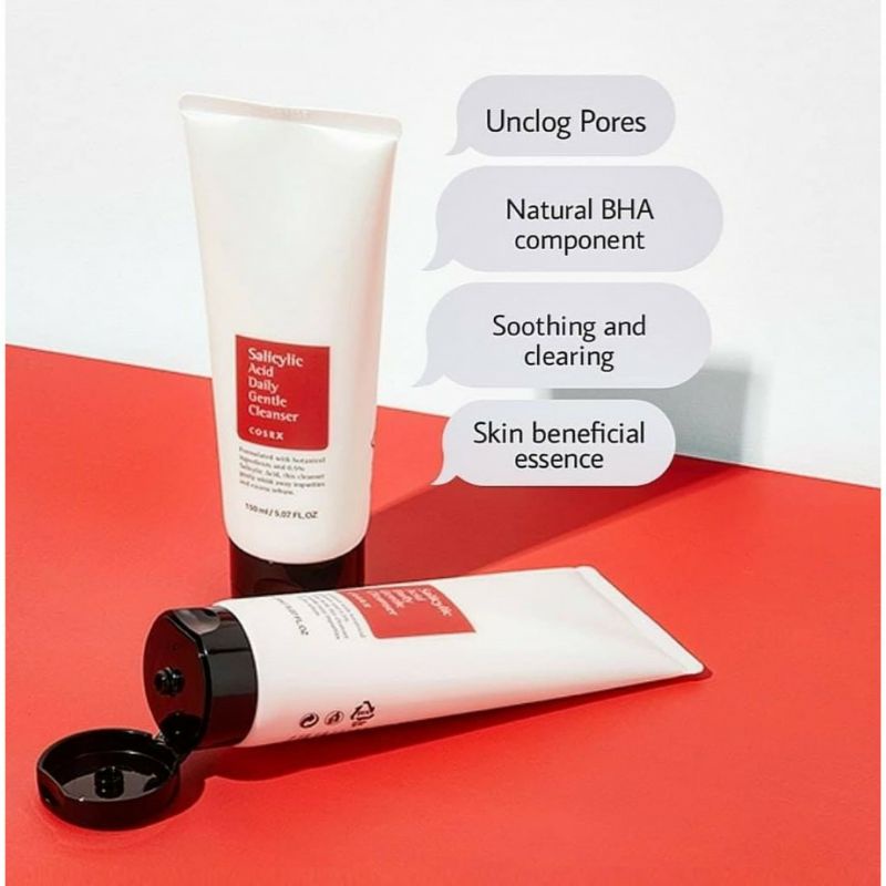 Jual COSRX Salicylic Acid Daily Gentle Cleanser 150Ml Shopee Indonesia