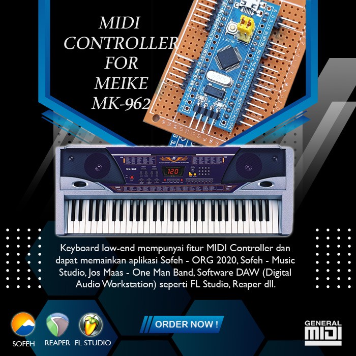 Modul MIDI Controller Meike MK-962