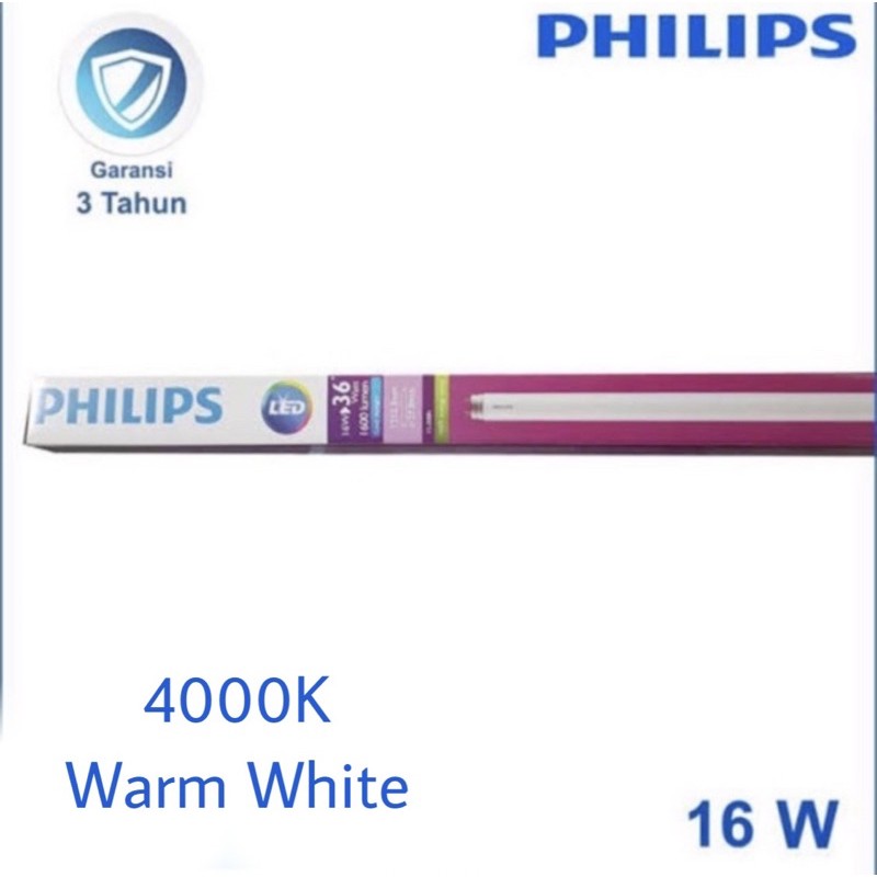 Lampu TL Ecofit 16 Watt PHILIPS Warm white 4000K
