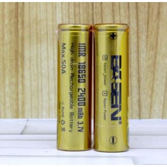 ✨BISA COD✨ Authentic BATTERY BATERAI 18650 BASEN IMR 2400MAH 50A