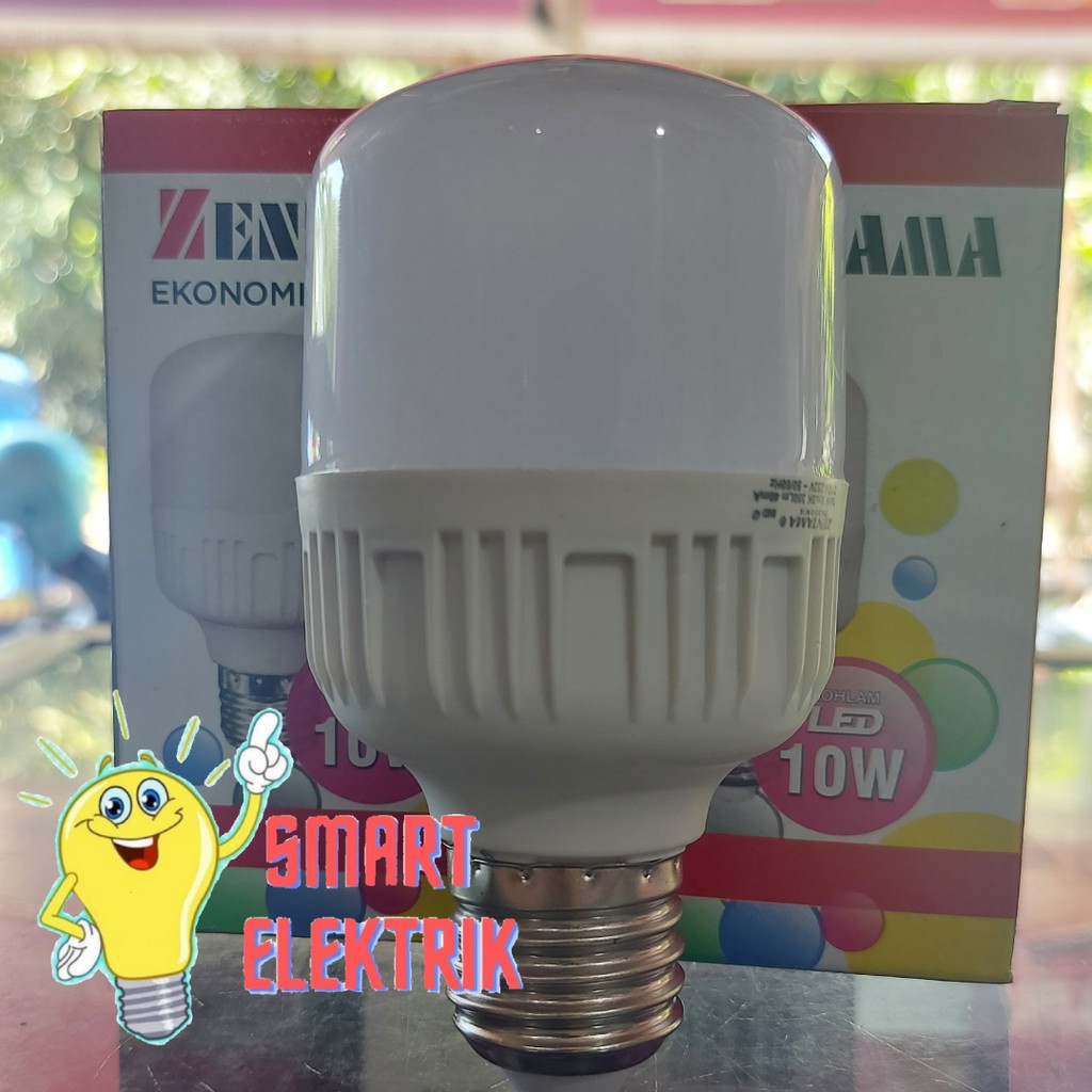 Lampu Bohlam MURAH LED Kapsul ZENTAMA Daya 10Watt