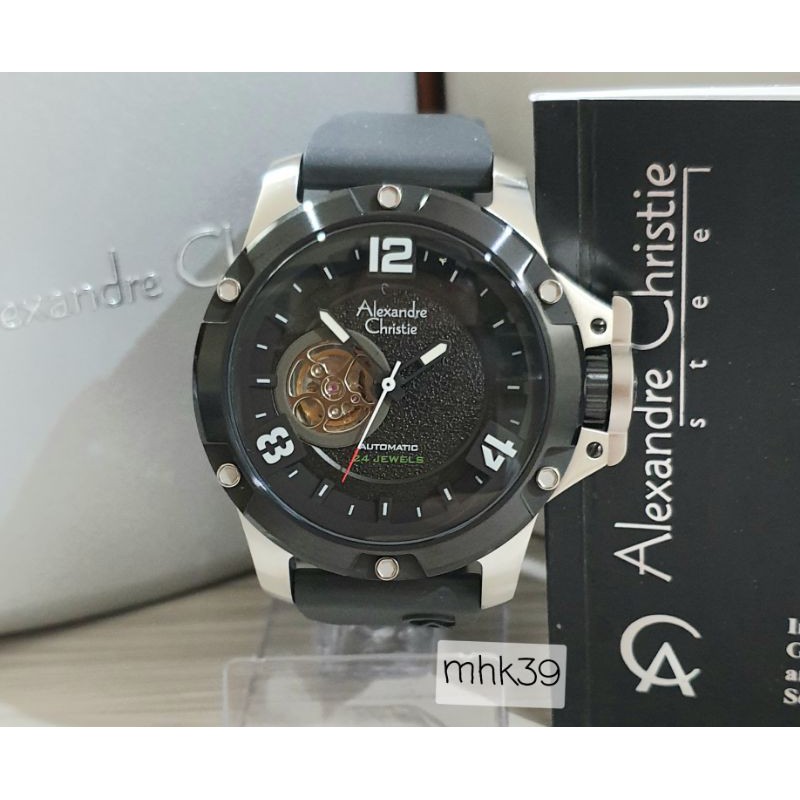 JAM TANGAN PRIA ALEXANDRE CHRISTIE AC6295MA SILVER