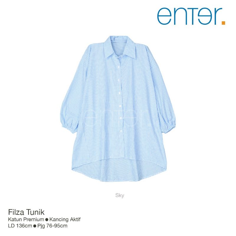 Atasan Wanita LD 136 XXXL Filza Tunik Ori Enter Super Jumbo Terbaru Extra Big Size Ayla Myla Katun P