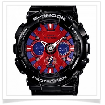 Jam Tangan Casio G-Shock GA120 Spiderman Series Limited Stock