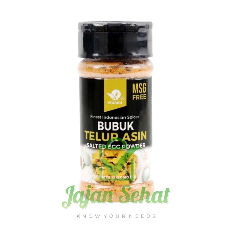 Emaku Bumbu Tabur No MSG 60gr Botol