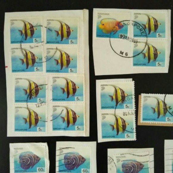 

Perangko Singapore Seri Ikan