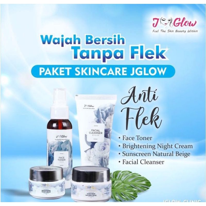 JGlow Skincare paket Flek