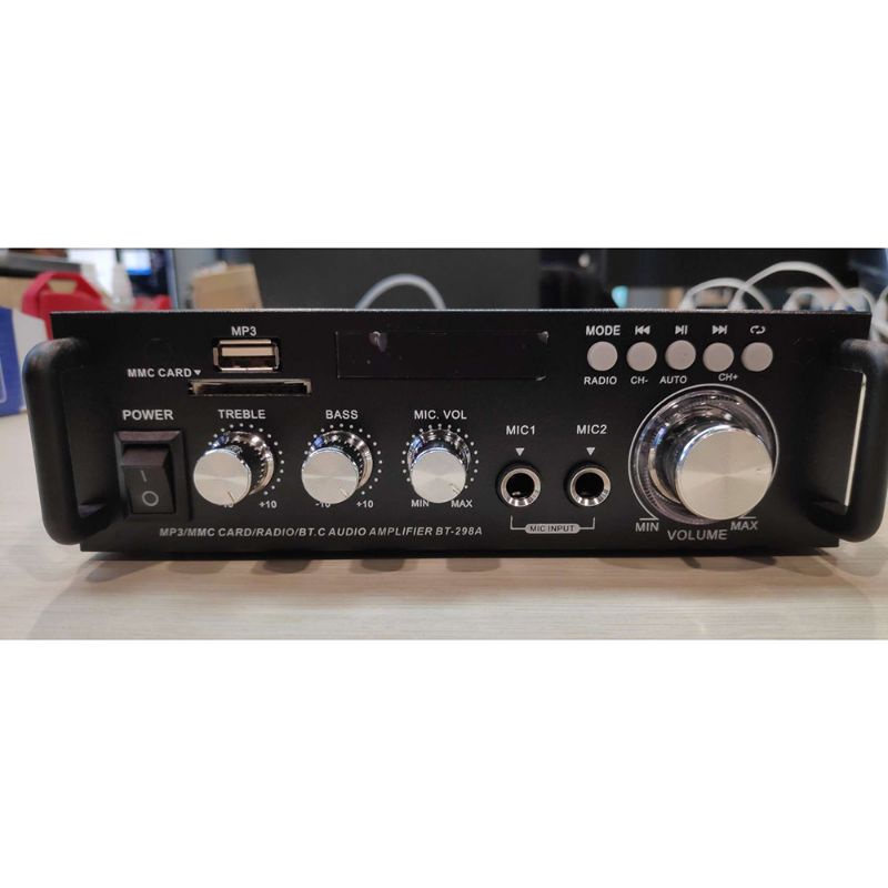 Audio amplifier karaoke home theater FM radio 600 W - BT-298A