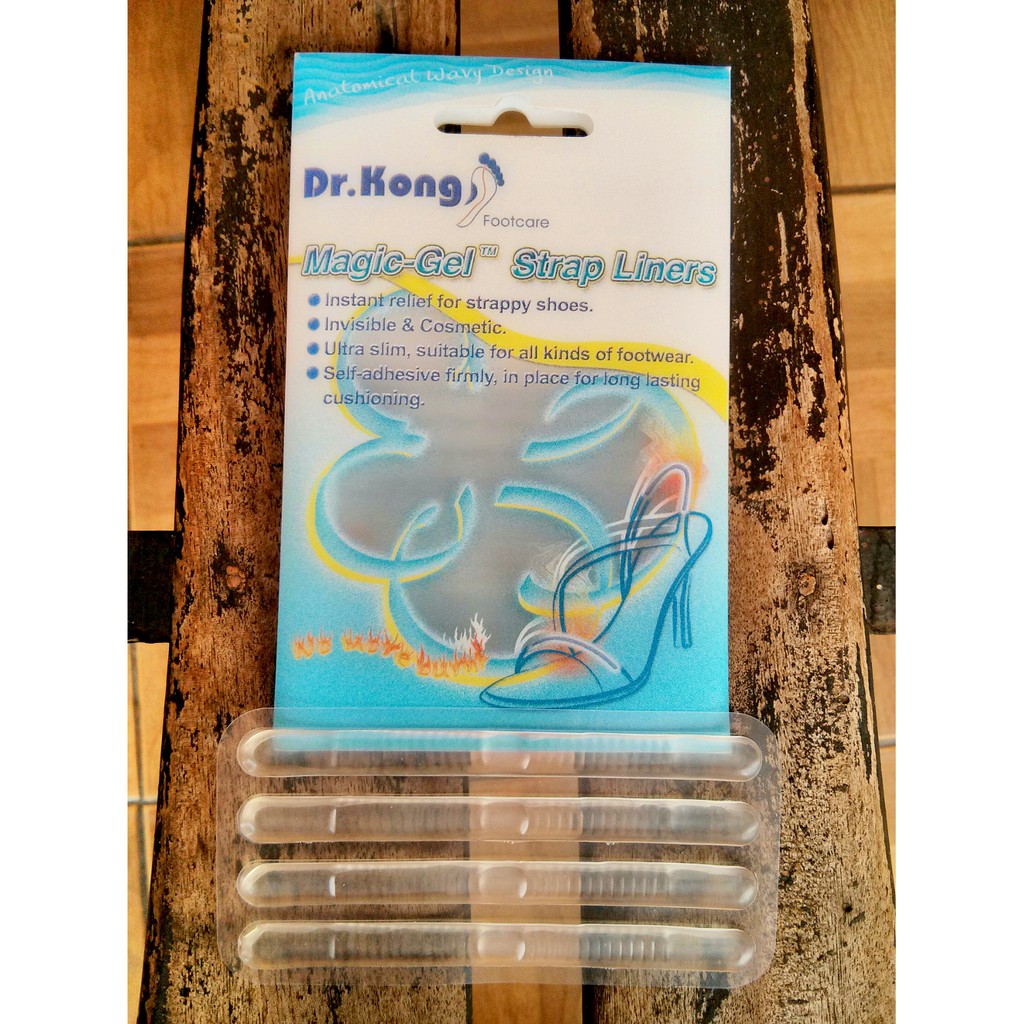 dr. kong magic gel strap liners || bantalan sepatu || shoe pads