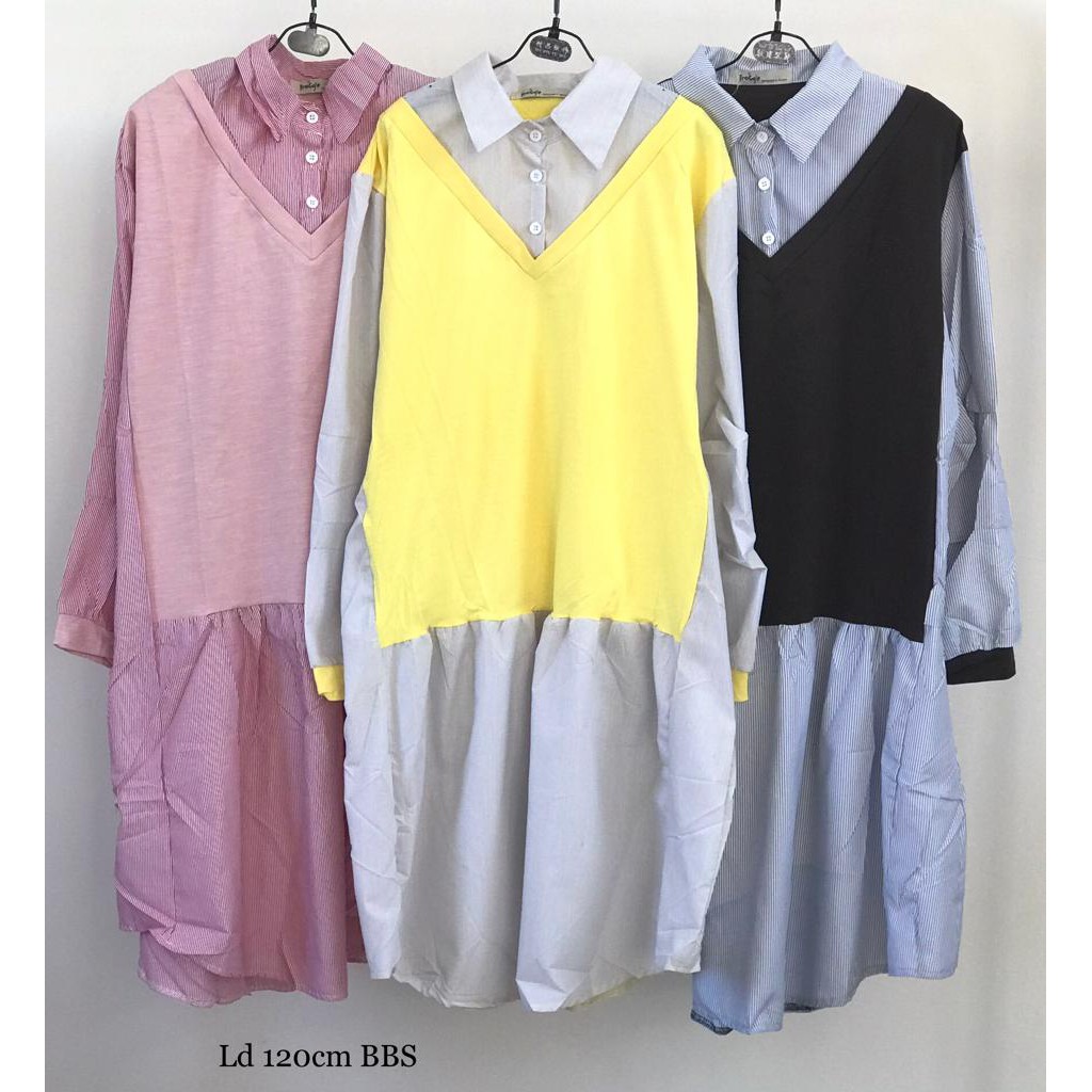 LONG TUNIK POLOS BBS IMPORT