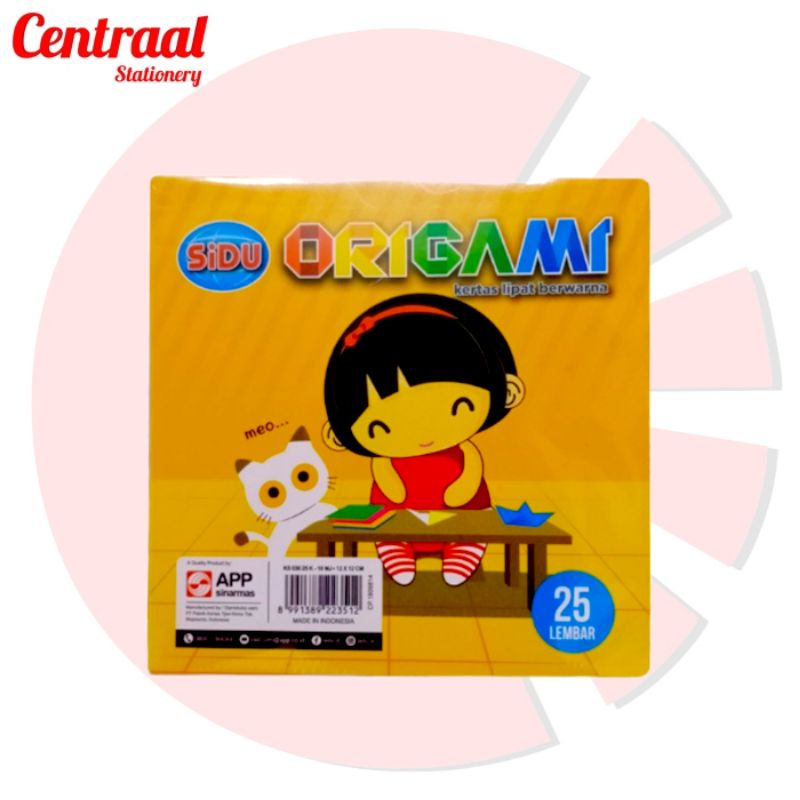 

Kertas Lipat Origami SIDU 12x12 25Lembar