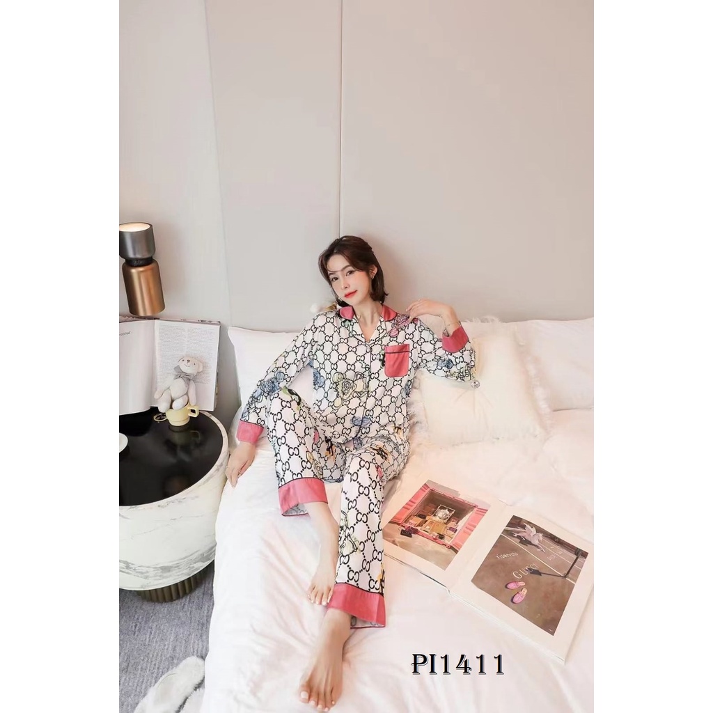 PIYAMA PP WANITA SUTRA KOREA PREMIUM PI1411