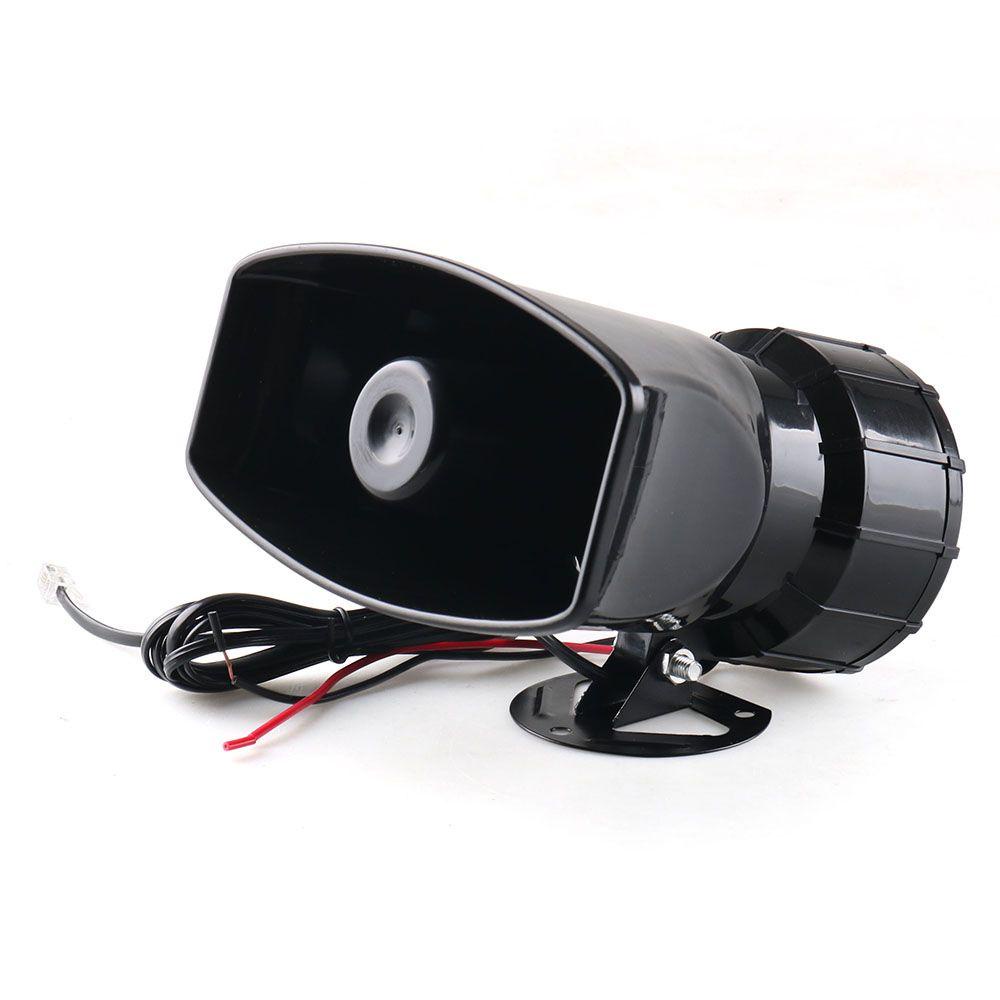 Populer 12V 5suara Speaker Multifungsi Pemakaian Speaker Keras Untuk Auto Mobil Kendaraan Megaphone Peluit Darurat Emergency Sound Amplifier