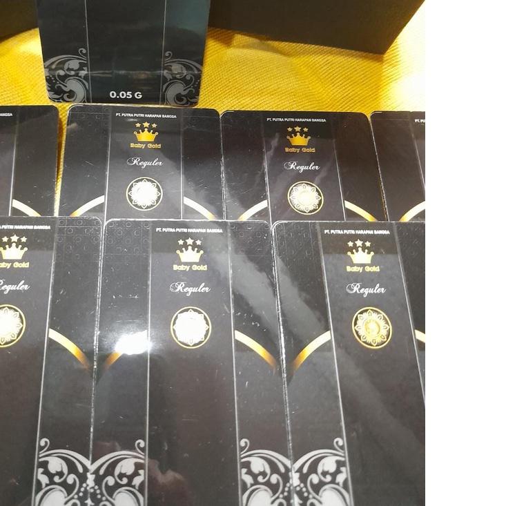 BABY GOLD Emas Murni Logam Mulia 0.05 gram