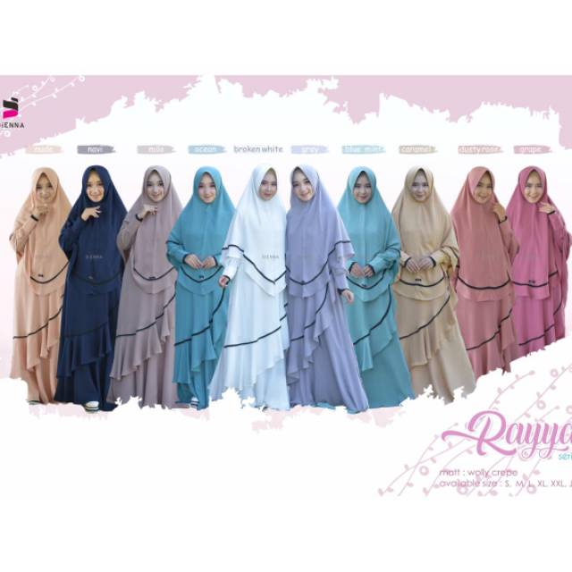 Rayya 2 Set Jilbab by Dienna