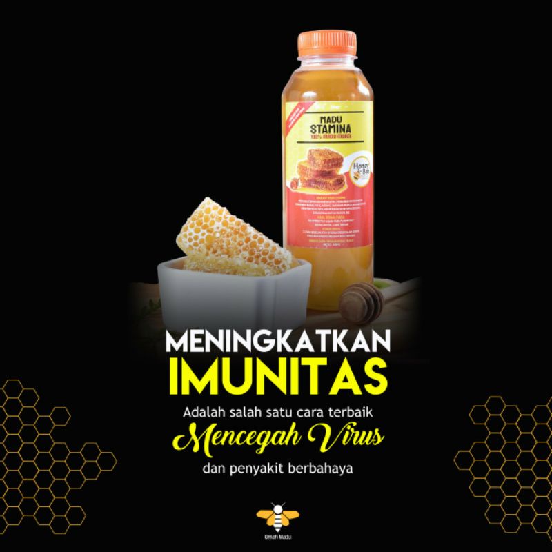 

Madu stamina 1,5kg madu Murni 100% Asli
