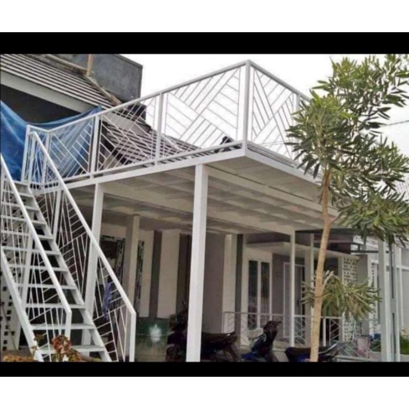 Menzanin besi Hollow Galvanis