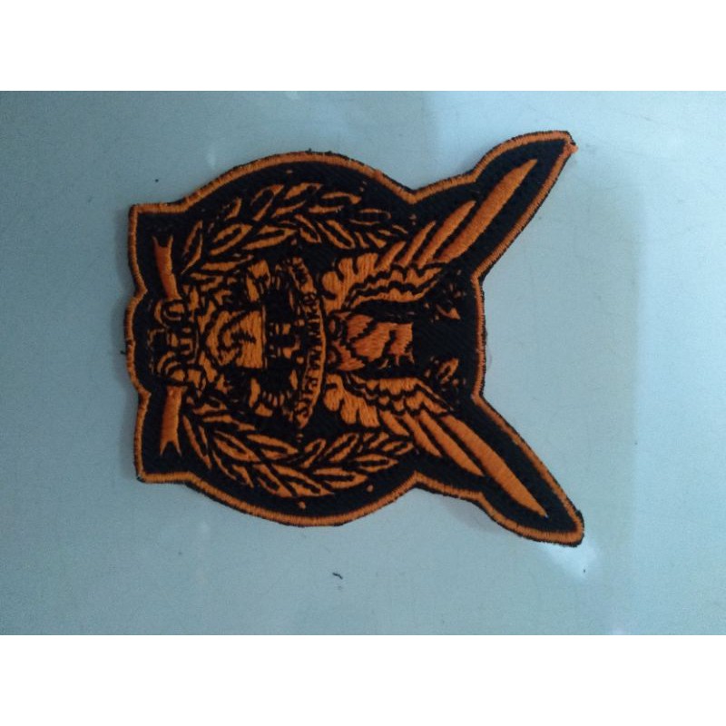 logo TNI AU bordir / emblem logo TNI AU bordir