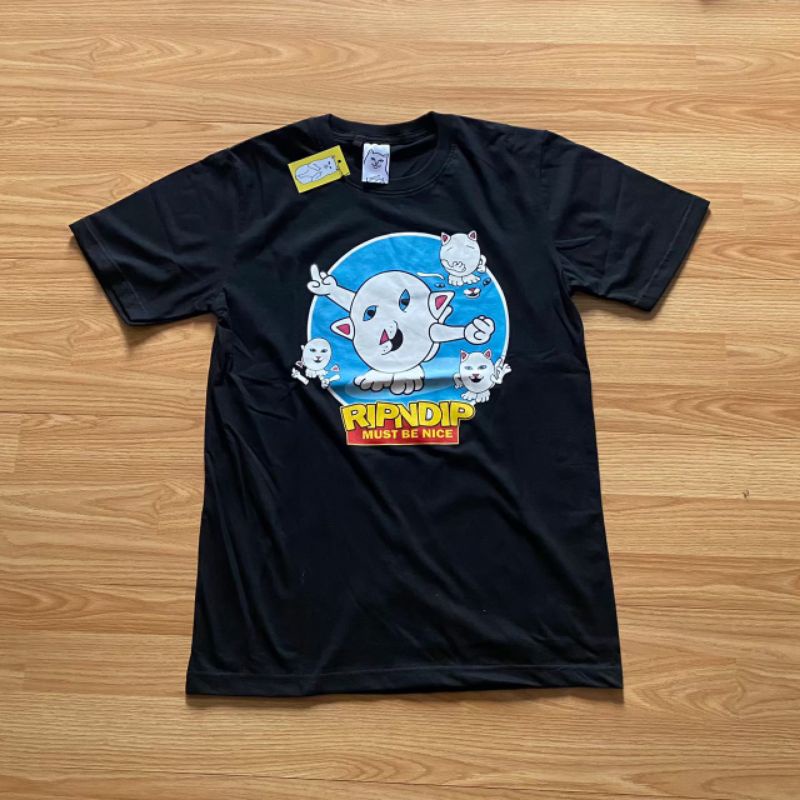 KAOS RIPNDIP KUCING SANTAI PREMIUM