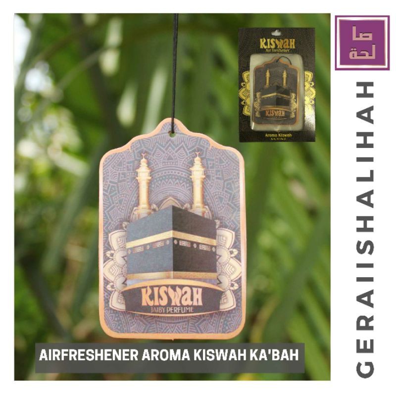 Airfreshener Kiswah Ka'bah - Parfum Mobil Kiswah Ka'bah - Parfum gantung Kiswah
