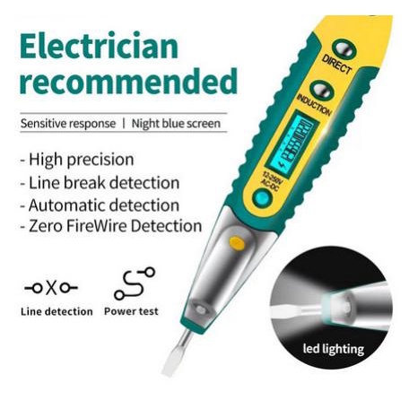 Tespen DC Alat Deteksi Otomatis Pengukur Uji Arus Listrik Kabel Putus