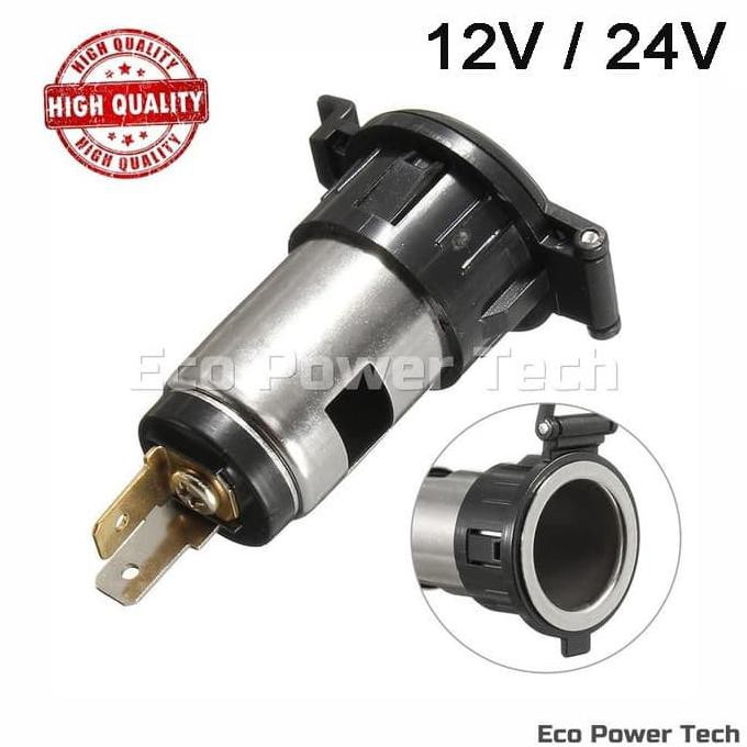 Soket Colokan Listrik 12V Socket Lighter Charger Mobil Motor 12 Volt