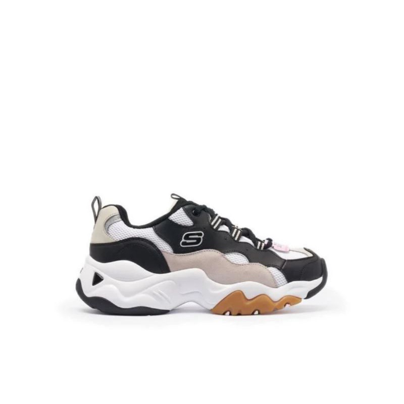 Skechers D'Lites 3.0 Women's Sneakers Shoes - BLACK
