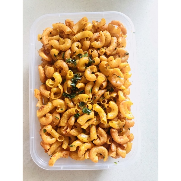 

Makaroni Bengek-Daun Jeruk pedas Asin