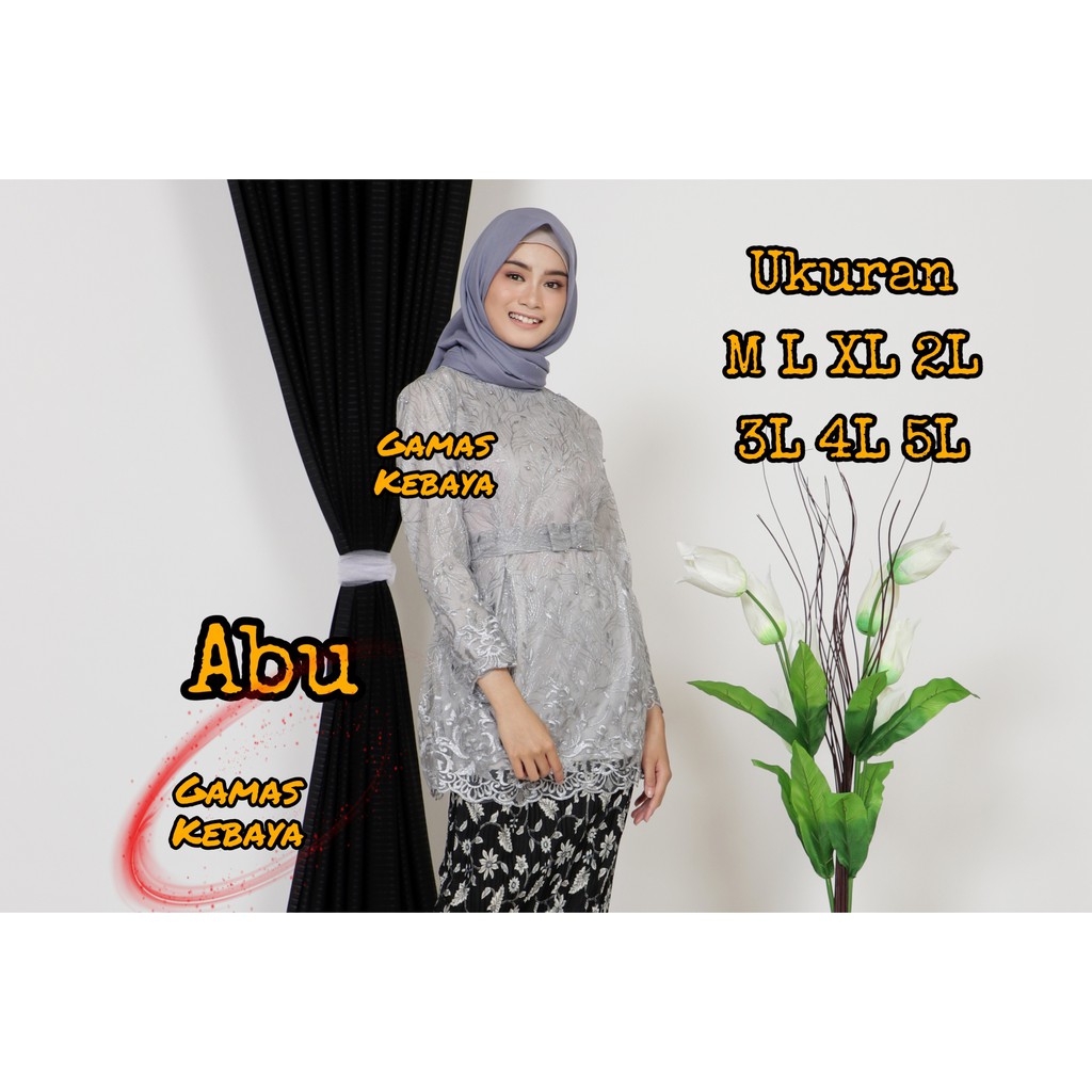 ATASAN KEBAYA CANTIKA SEMI TUNIK /KEBAYA MODERN/KEBAYA WISUDA/KEBAYA BRUKAT/KEBAYA JUMBO/KEBAYA TILE