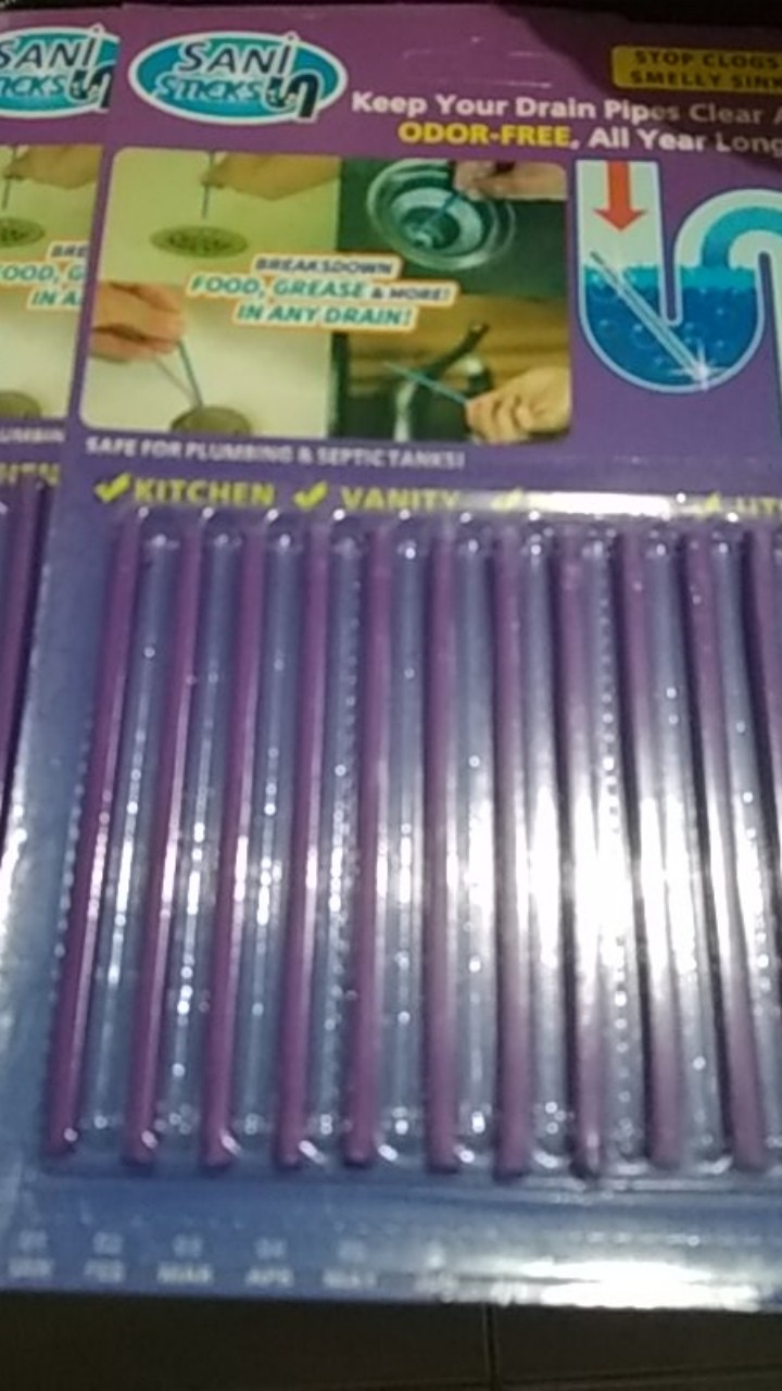 (mmb) Sani Stick Pembersih Saluran Pipa Air Anti Sumbat Dan Bau Wastafelpembersih