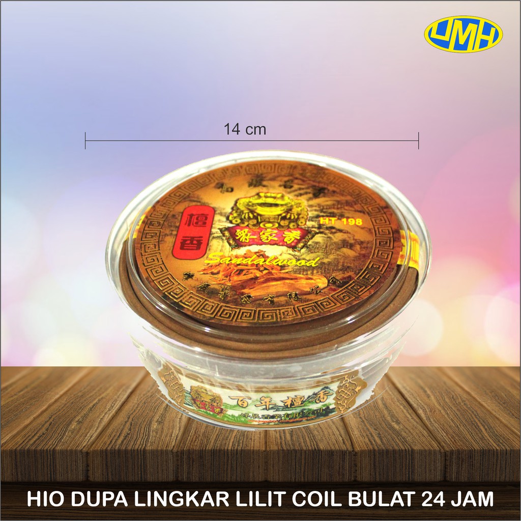 Hio Dupa Lingkar lilit Coil Putar Bulat Kodok Mas Super Bagus 24 jam