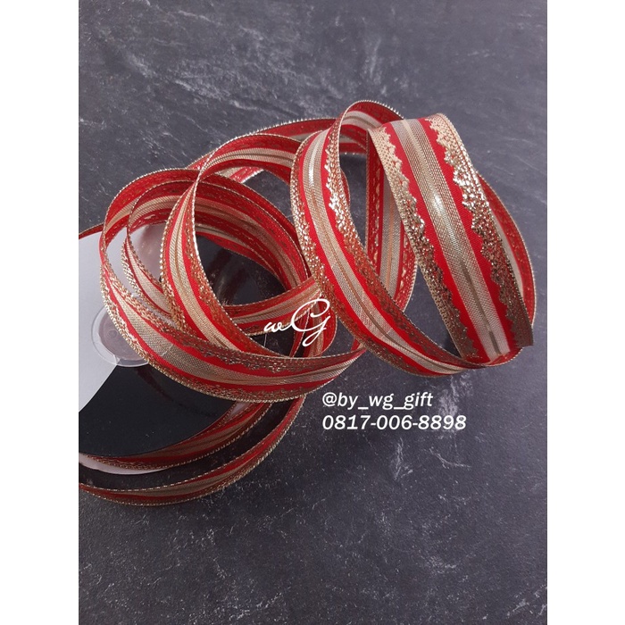 

Pita Pinggir Renda - Tengah Transparant; Lebar 2.5 cm; Panjang 20 yard