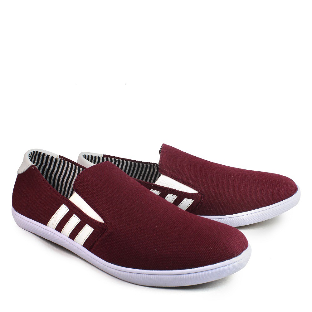 CUCI GUDANG !! Sepatu Slip On Pria DEP Mocasin Simple Trendy Murah