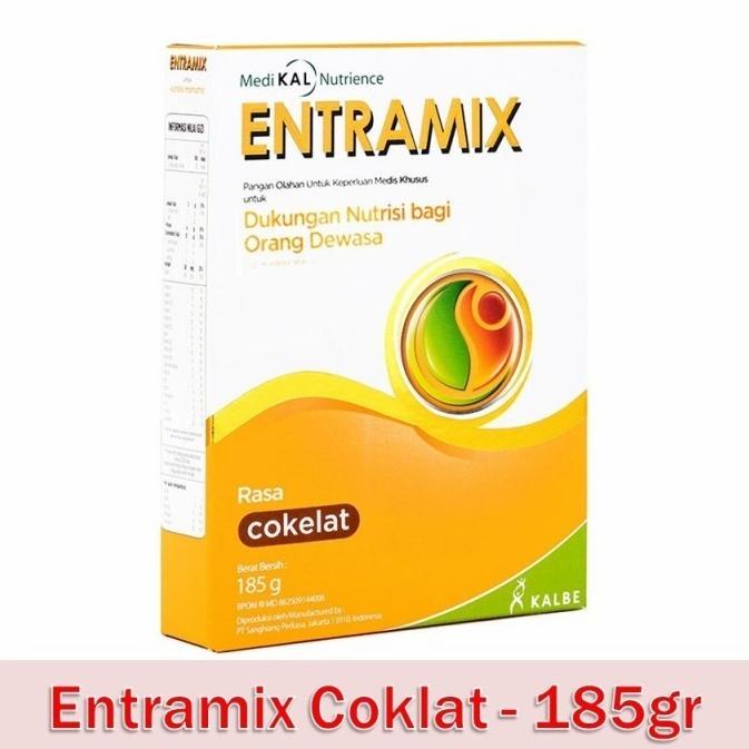 

[COD] ENTRAMIX VANILA COKLAT. Susu Nutrisi Lengkap Dewasa Lansia - 174 gr [COD]