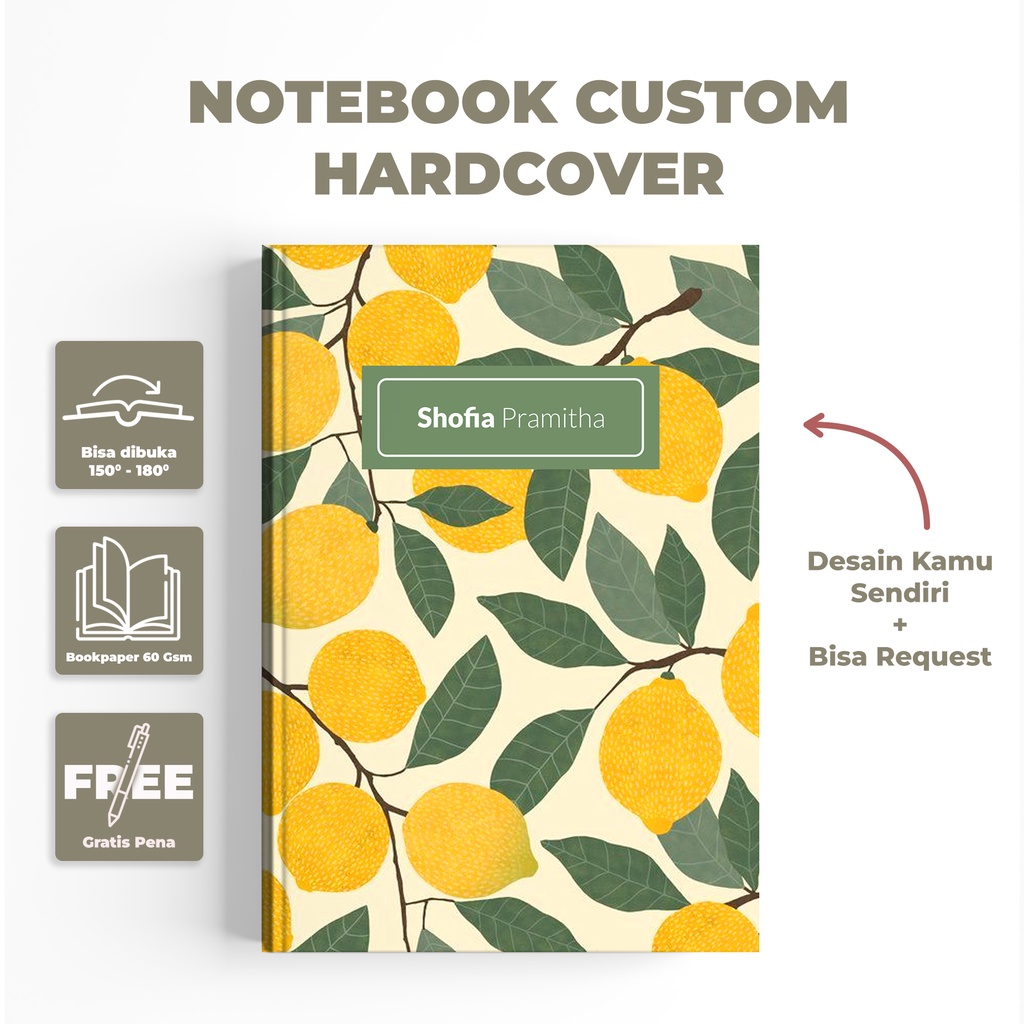 

NOTEBOOK CUSTOM PATERN / Custom Notebook Hardcover / NOTEBOOK UNIK NOTEBOOK ESTETIK