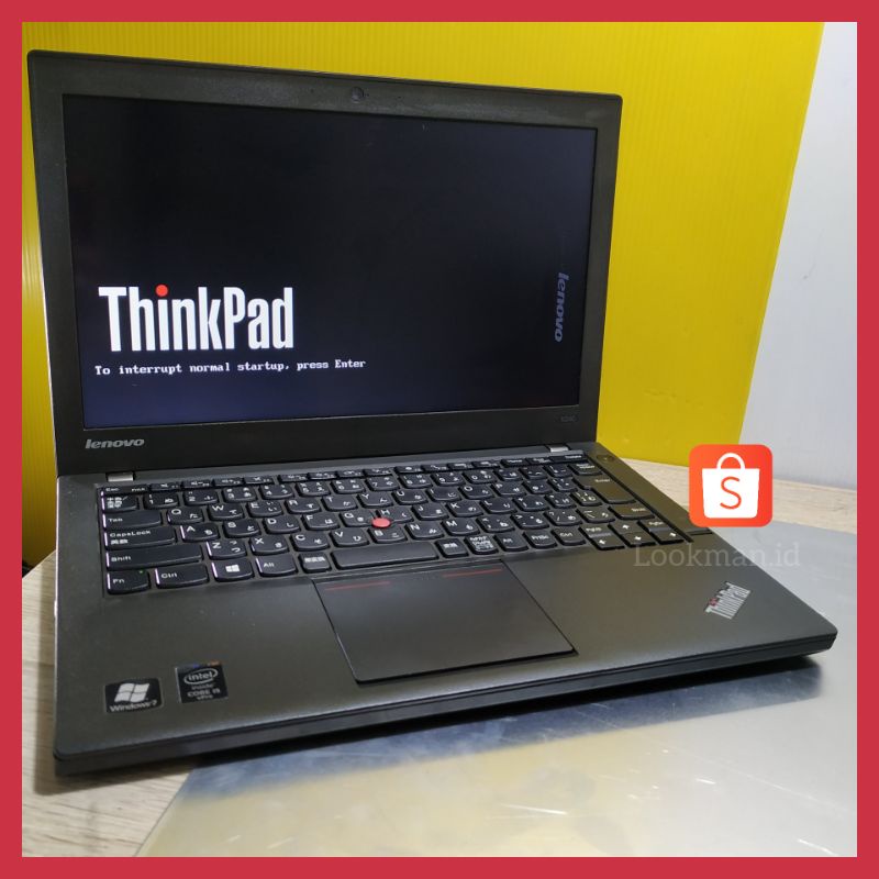 Laptop ORISINIL i5 GEN4 SSD LENOVO THINKPAD x240