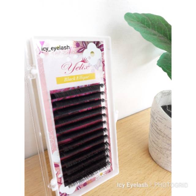 Yelix Black Ellipse Bulumata Eyelash Extension