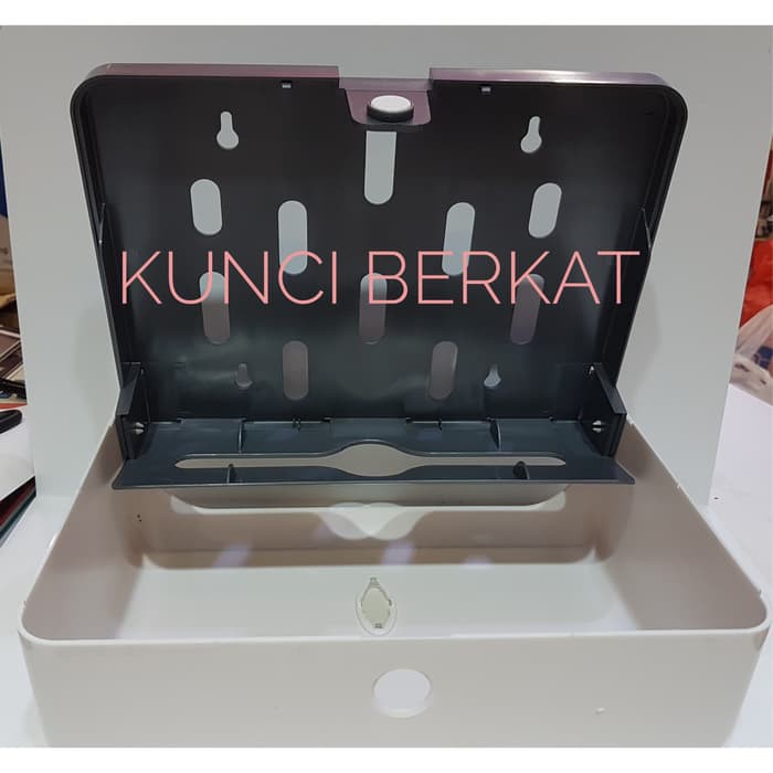 Tempat Tissue Kotak/Plastik/Putih/Rak Tissue/Tisu Lembaran/Minimalis